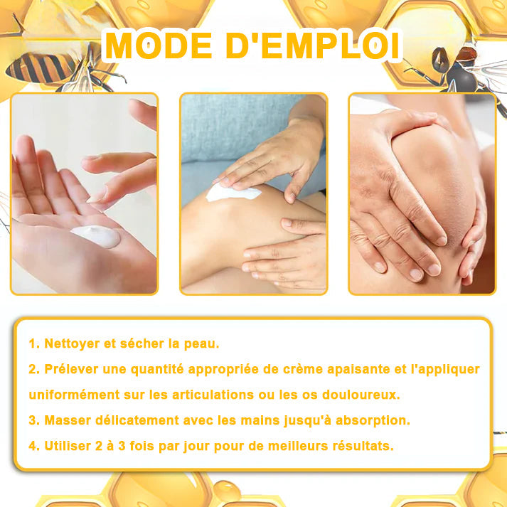 ADNOON® CRÈME DE GUÉRISON DES OS ET DE SOULAGEMENT DE LA DOULEUR AU BOTOX ET VENIN D'ABEILLE