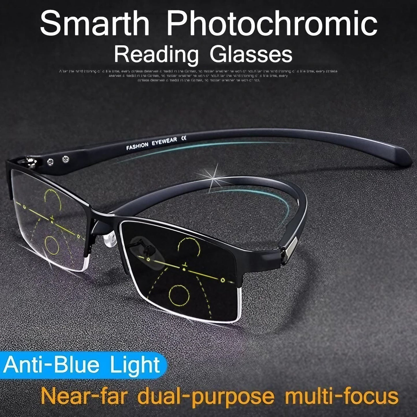 LUNETTES DE LECTURE ULTRA-LÉGÈRES EN TITANE | ANTICHOC ET RÉSISTANTES AUX IMPACTS
