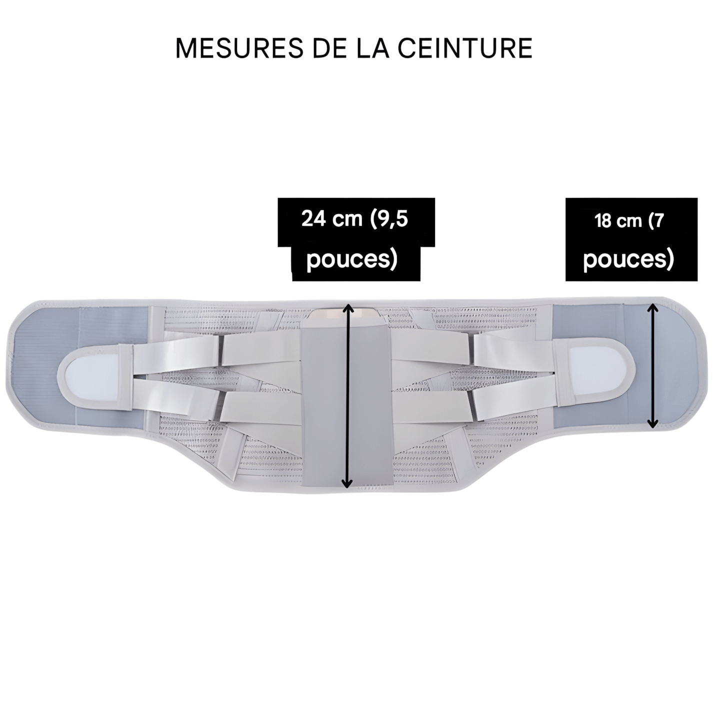 CEINTURE LOMBAIRE MÉDICALE ET SPORTIVE – CONFORT SUPÉRIEUR ET SOUTIEN EFFICACE CONTRE LES DOULEURS LOMBAIRES