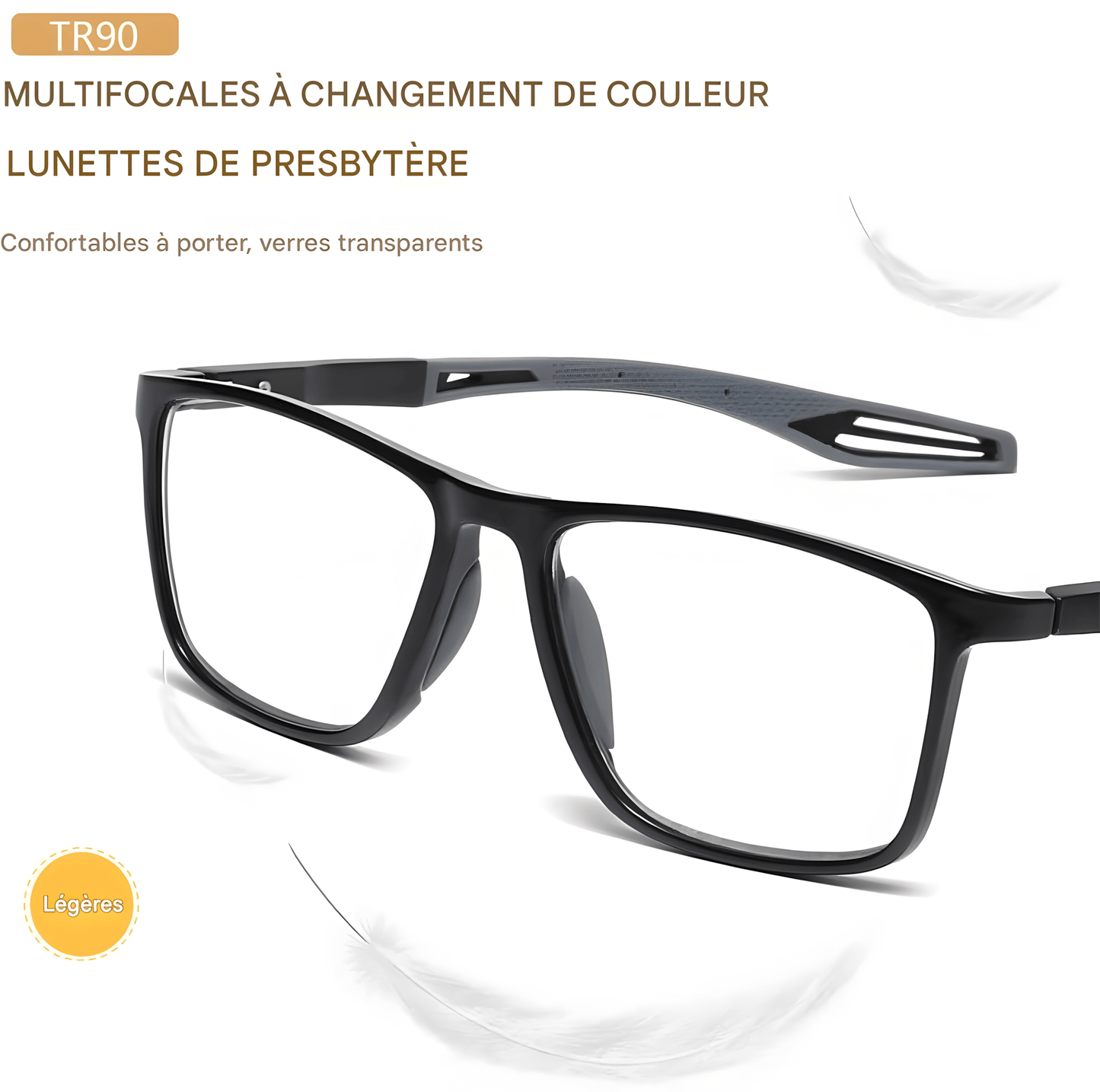 LUNETTES DE LECTURE PROGRESSIVES EN TITANE – LÉGÈRES ET DURABLES