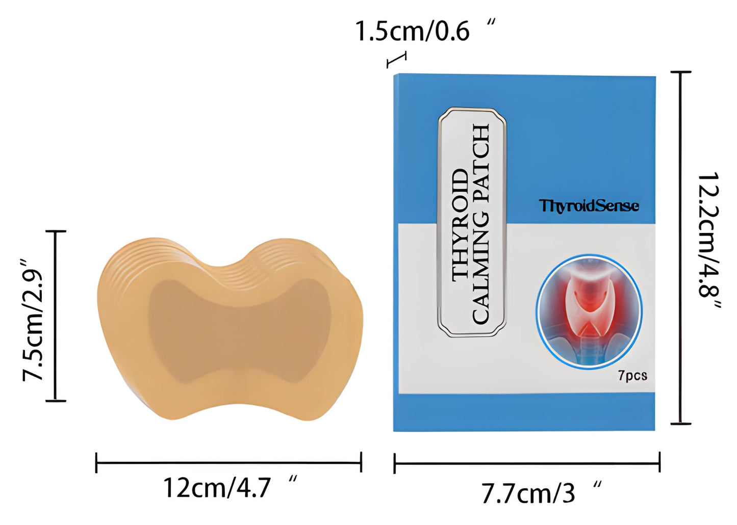 Patchs Lymphatiques Thyroïdiens - Soulagement Naturel et Efficace