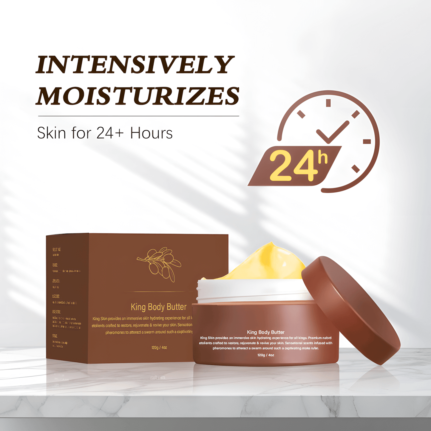 BEURRE CORPOREL PARFUMÉ KARITÉ & MANGUE – HYDRATATION PROFONDE ET PARFUM 24H POUR HOMME