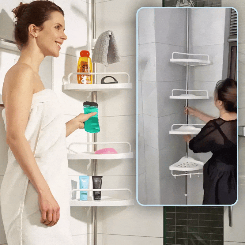 Storix™ - Étagère de Douche Réglable et Anticorrosion