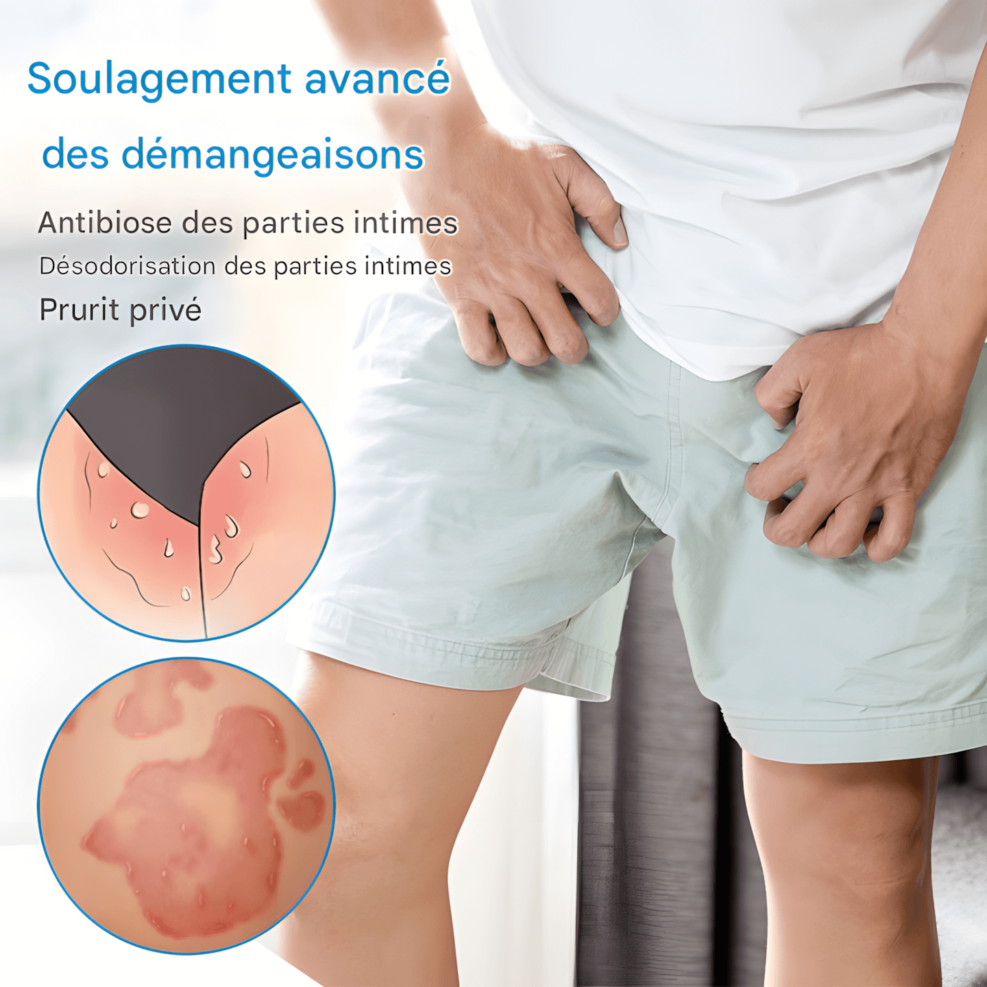 CRÈME ANTIBACTÉRIENNE HOMME MAGISEL – CONFORT INTIME QUOTIDIEN PROTECTION DOUCE