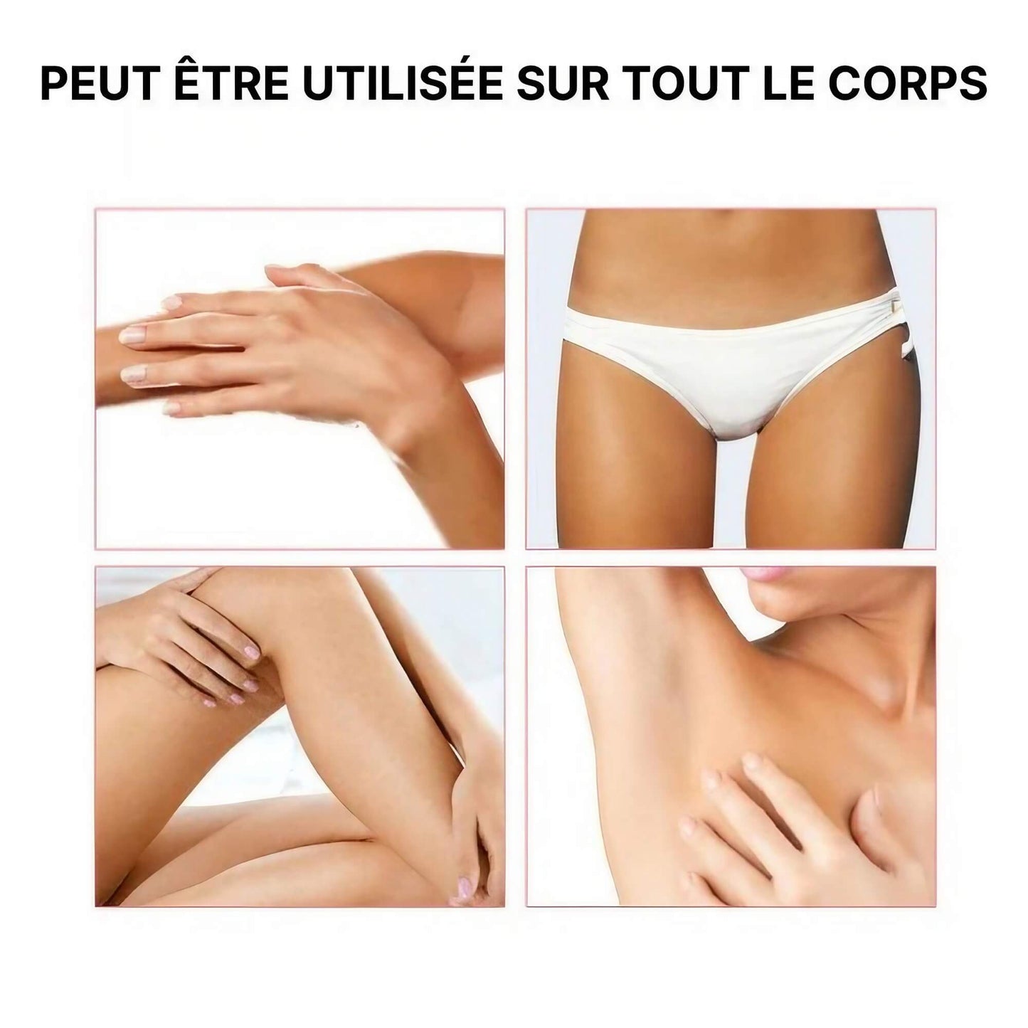 MOUSSE D'ÉPILATION DOUCE À LA CIRE D'ABEILLE - PEAU LISSE ET HYDRATÉE
