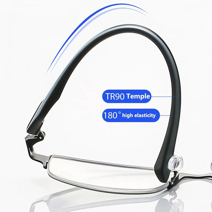 LUNETTES DE LECTURE ULTRA-LÉGÈRES EN TITANE | ANTICHOC ET RÉSISTANTES AUX IMPACTS
