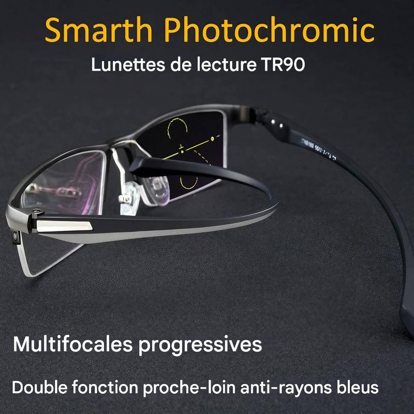 LUNETTES DE LECTURE ULTRA-LÉGÈRES EN TITANE | ANTICHOC ET RÉSISTANTES AUX IMPACTS