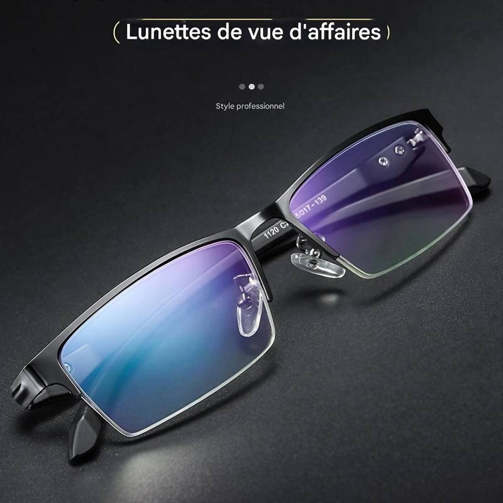 LUNETTES DE LECTURE ULTRA-LÉGÈRES EN TITANE | ANTICHOC ET RÉSISTANTES AUX IMPACTS