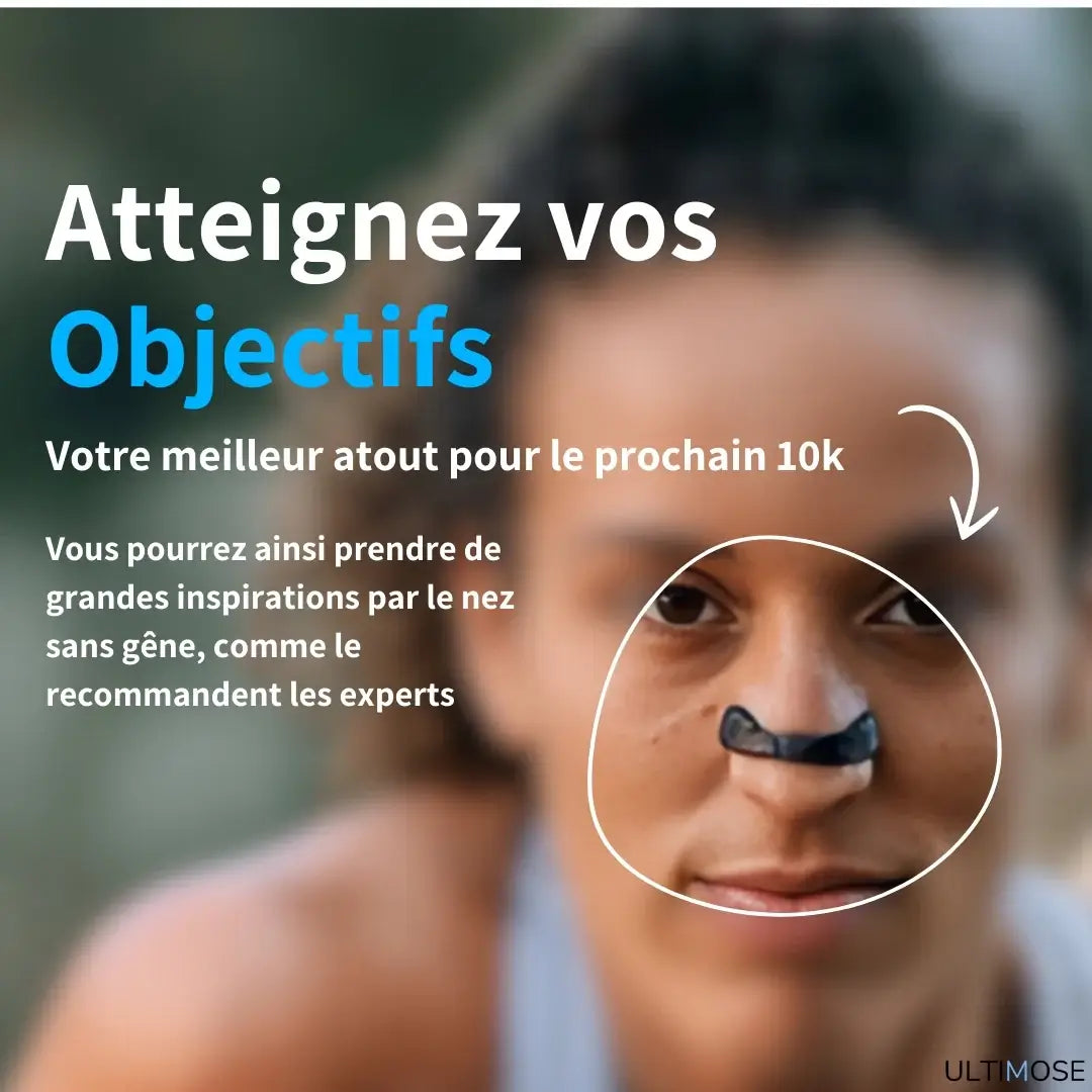 BANDES MAGNÉTIQUES POUR LE NEZ AFIN D'AMÉLIORER LA RESPIRATION ET FAVORISER LE CONFORT