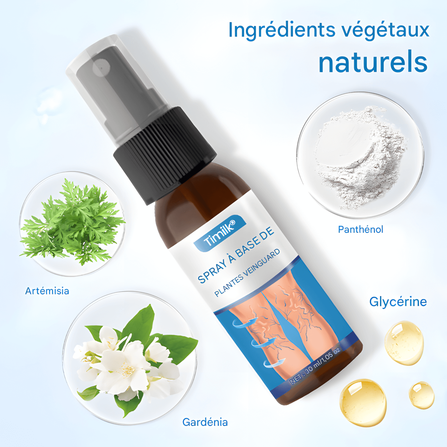 "SPRAY NATUREL ANTI-VARICES – RÉSULTATS VISIBLES DÈS 7 JOURS !"