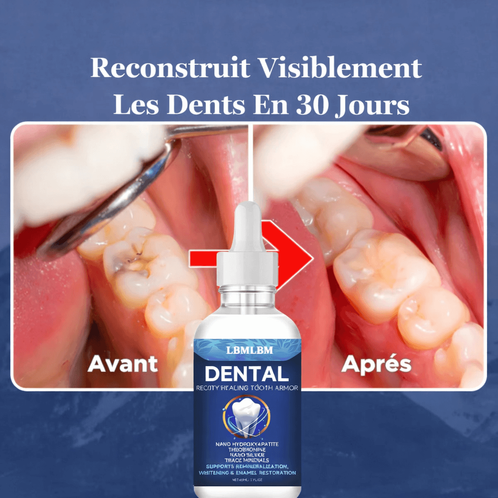 🦷  DENTAL – ARMURE AVANCÉE DE RÉCUPÉRATION D’ÉMAIL  NANO HYDROXYAPATITE