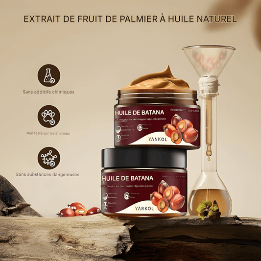 Crème de Batana pour Cheveux – Nutrition Intense, Réparation &amp; Croissance