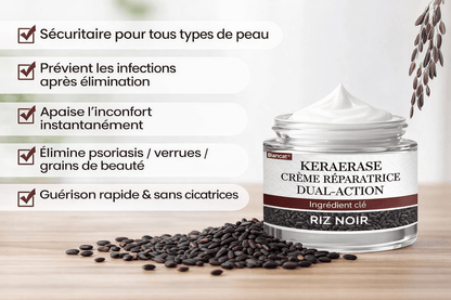 CUREVIVO KERAERASE – CRÈME DOUBLE ACTION ANTI-IMPERFECTIONS, RÉGÉNÉRATION & ÉCLAT VISIBLES ✨