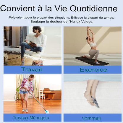 Correcteur Hallux Valgus - Soulagement & Réalignement Naturel
