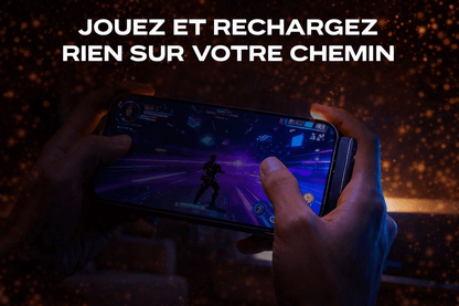 CHARGEUR CABLE INVISIBLE 2-EN-1 AVEC SUPPORT & CHARGEMENT ULTRA RAPIDE 240W