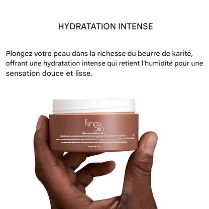 BEURRE CORPOREL PARFUMÉ KARITÉ & MANGUE – HYDRATATION PROFONDE ET PARFUM 24H POUR HOMME