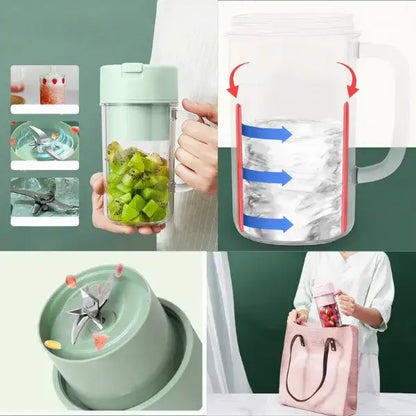 Mixeur Portable USB – Smoothies Frais en Quelques Secondes