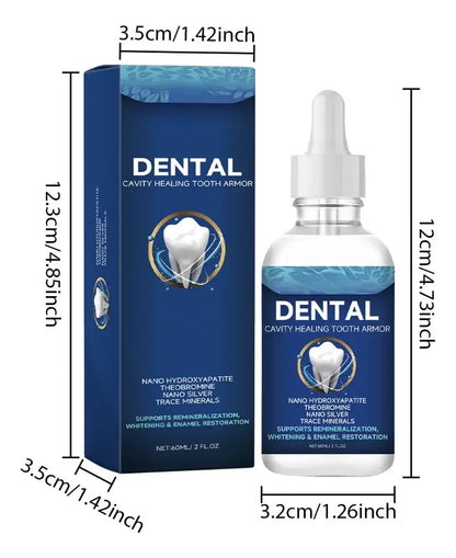 🦷  DENTAL – ARMURE AVANCÉE DE RÉCUPÉRATION D’ÉMAIL  NANO HYDROXYAPATITE