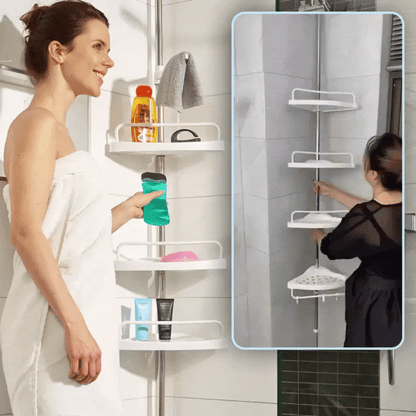Storix™ - Étagère de Douche Réglable et Anticorrosion